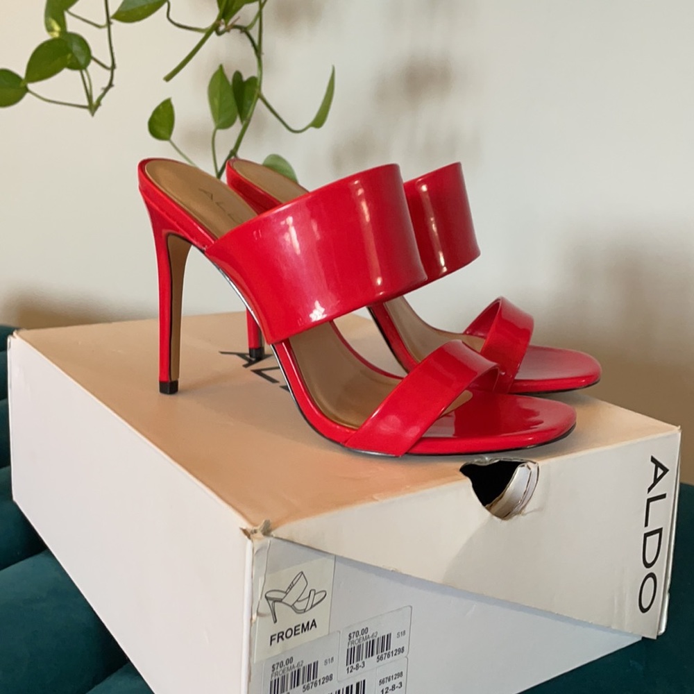 Red FROEMA heeled sandal- Aldo